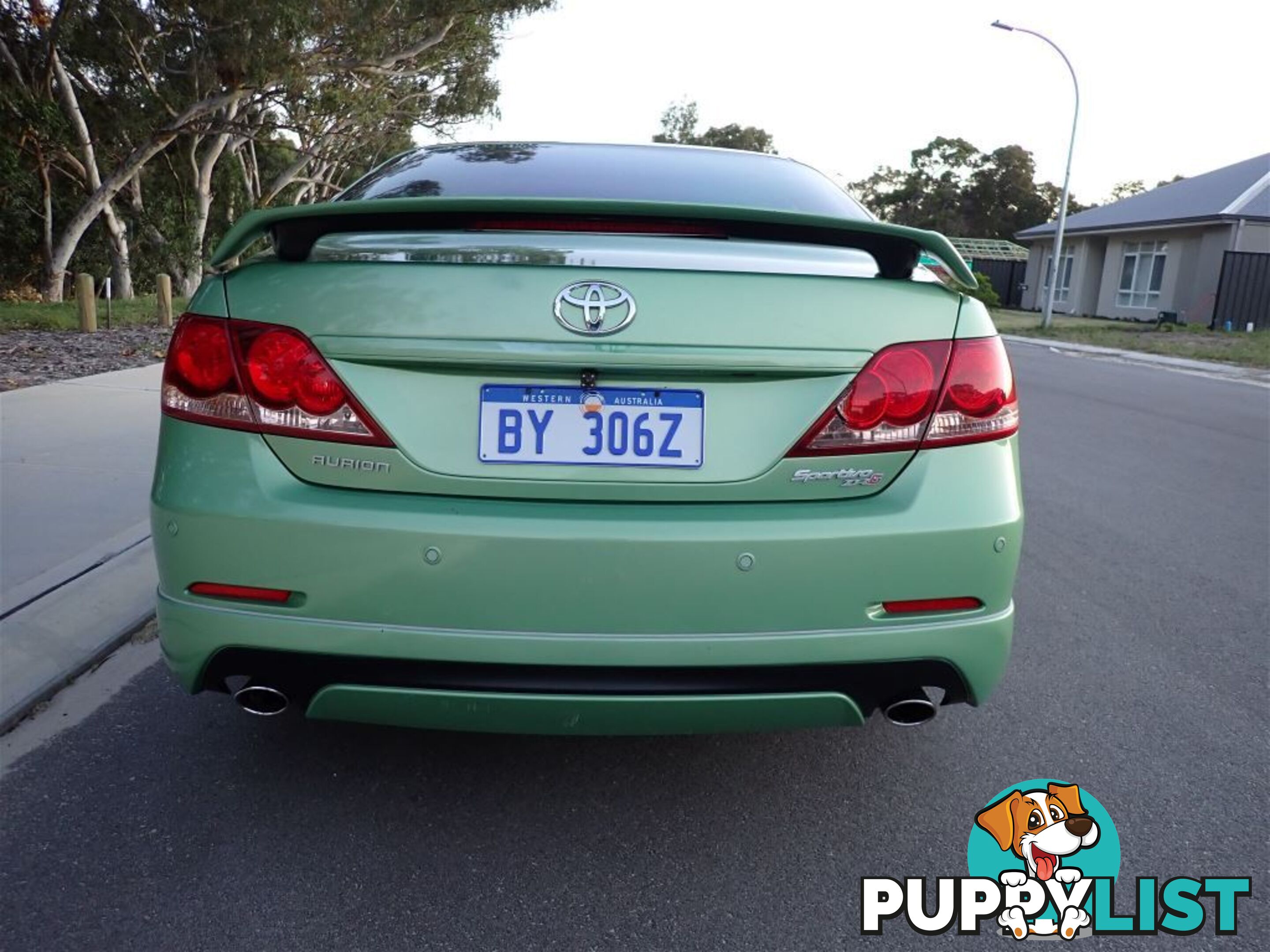 2007 TOYOTA AURION SPORTIVO ZR6 GSV40R 4D SEDAN