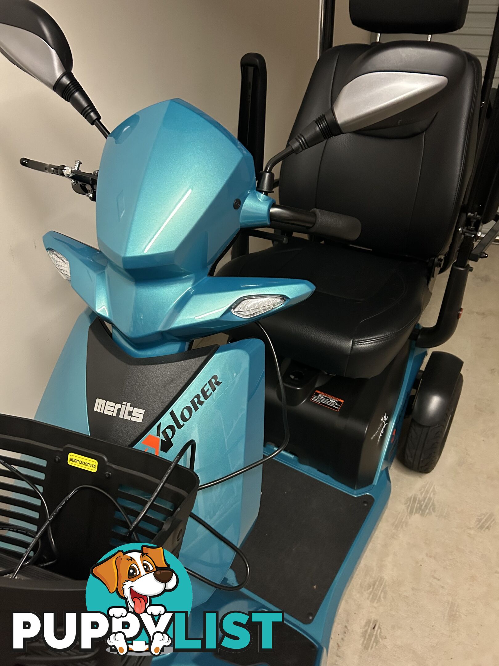 Merit Explorer Motorised Scooter with Canopy