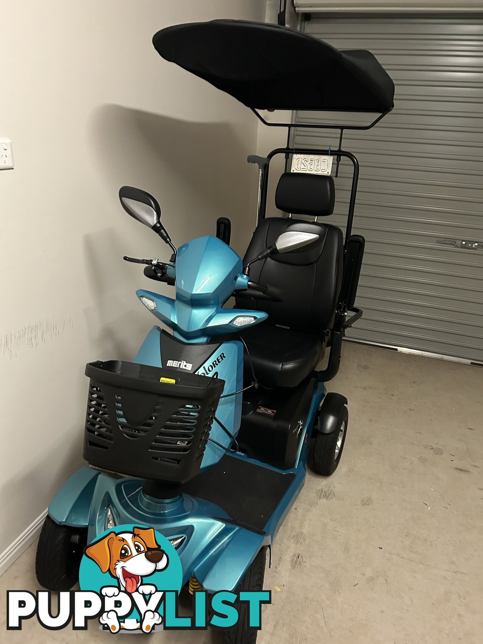 Merit Explorer Motorised Scooter with Canopy