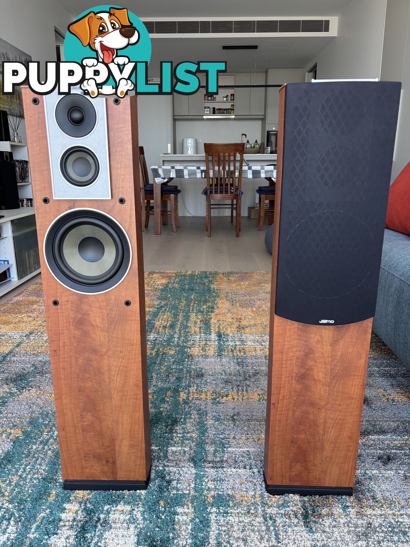 Jamo Speakers, Front Towers, Centre &amp;amp; Subwoofer