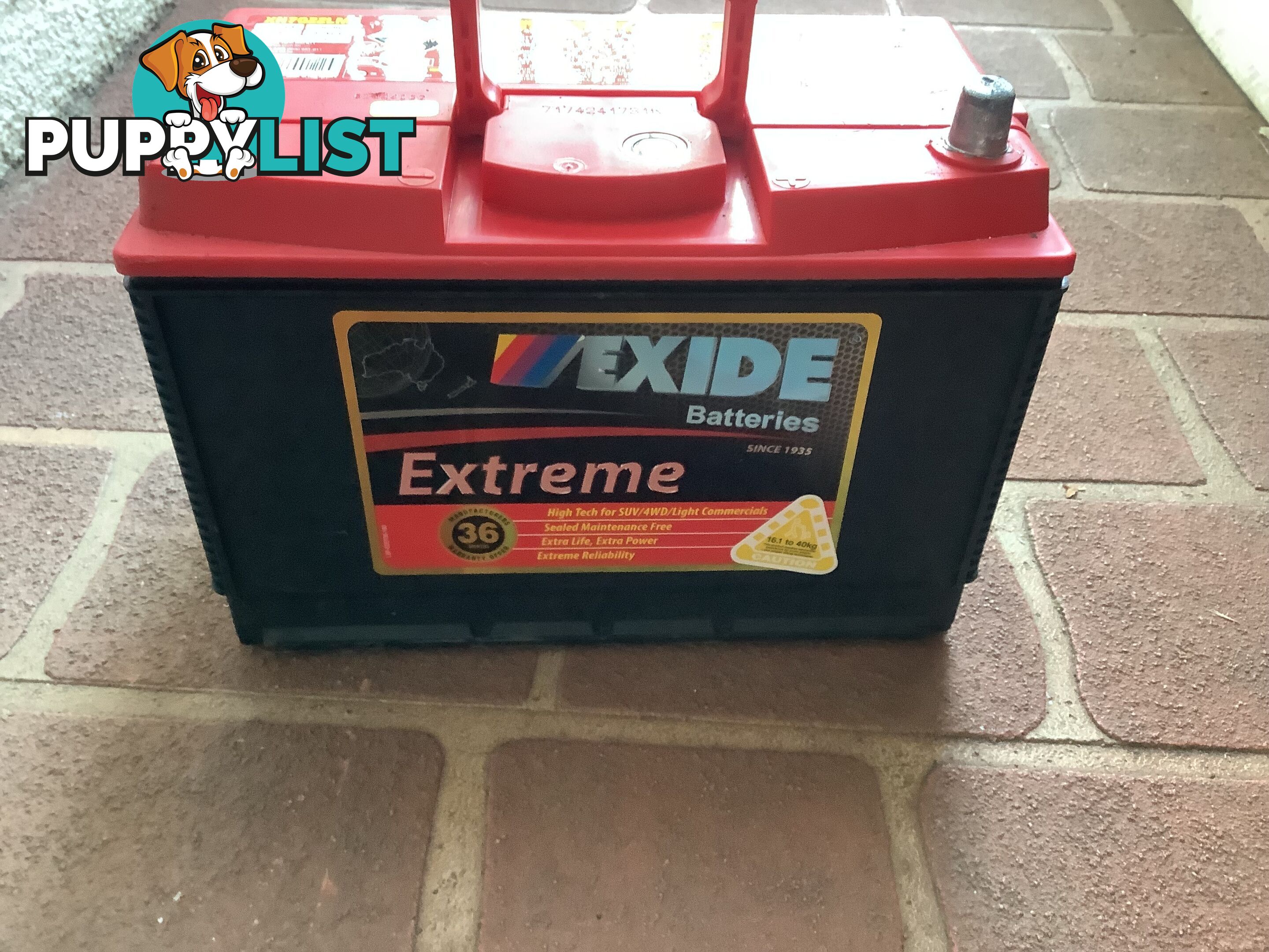 EXIDE battery Extreme XN70ZZLMF   **NEW**