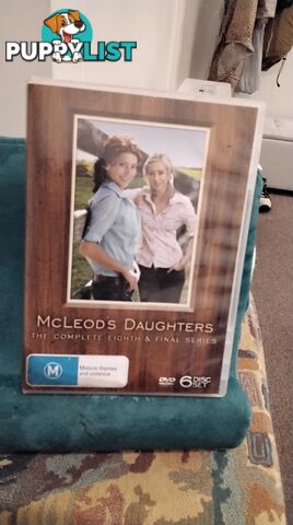 McLeods Daughters DVDs Series 2, 4, 5, 6 and 7. Also   VIDEOS of Series 1.