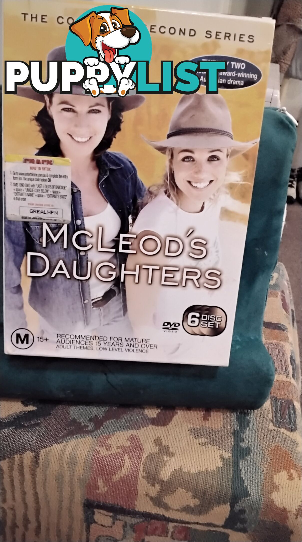 McLeods Daughters DVDs Series 2, 4, 5, 6 and 7. Also   VIDEOS of Series 1.