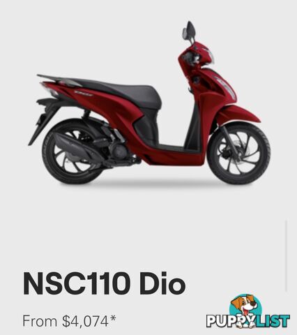 As new 2024 Honda Dio (NSC110)