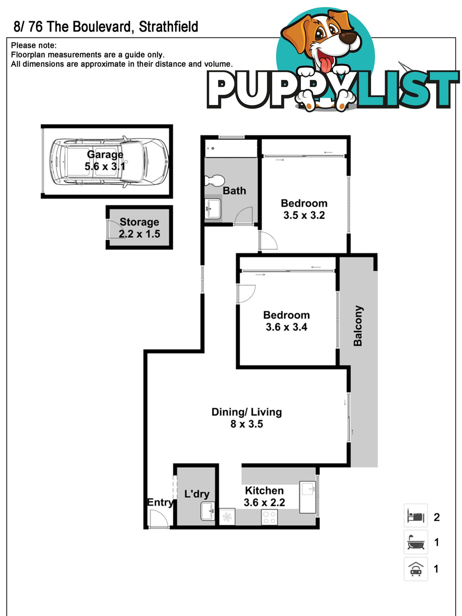 8/76 The Boulevarde STRATHFIELD NSW 2135