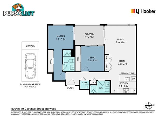 509/15-19 Clarence Street BURWOOD NSW 2134