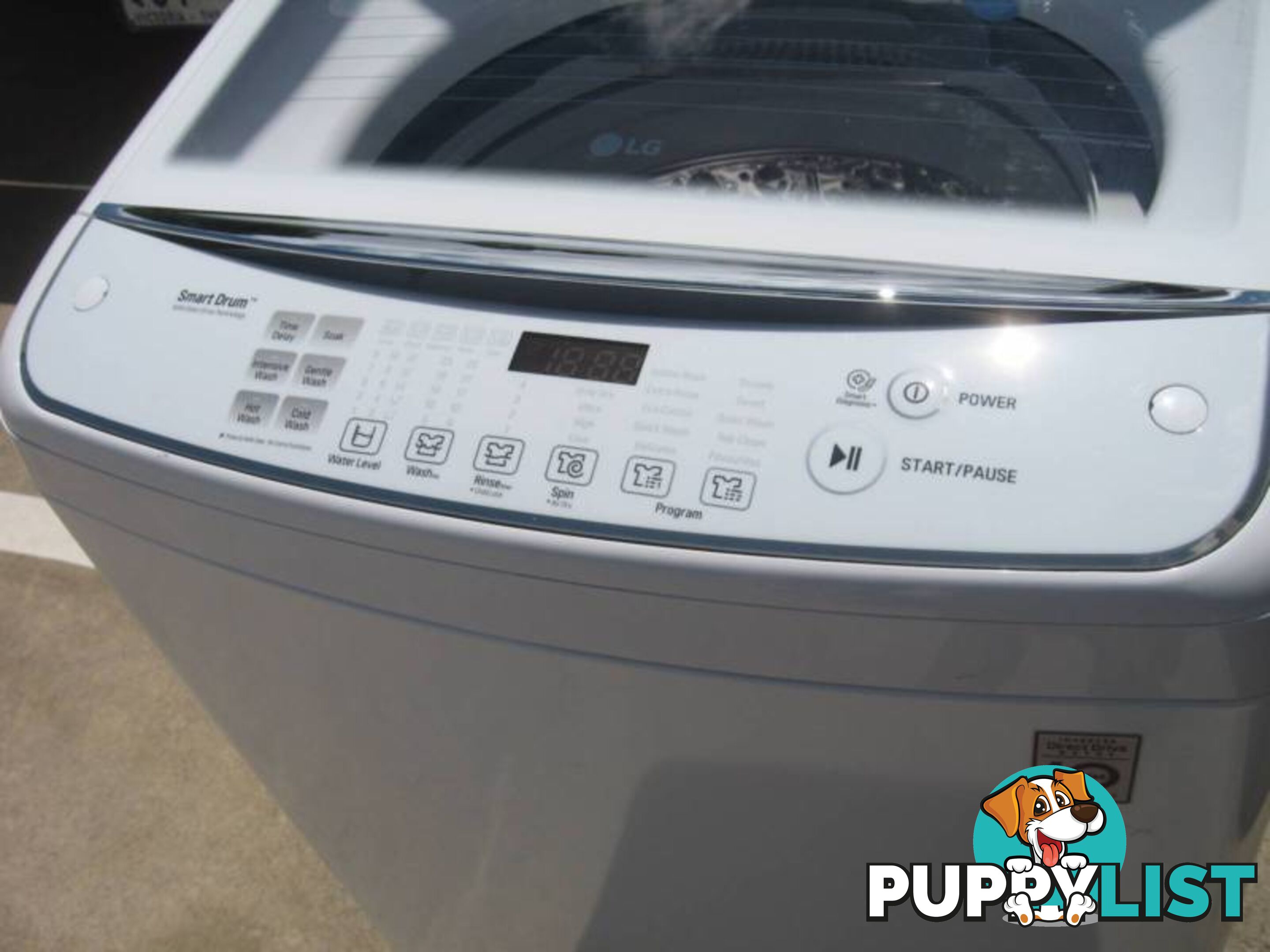 As New LG 6.5kg Inverter Direct drive washing machine