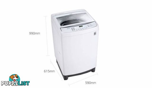 As New LG 6.5kg Inverter Direct drive washing machine