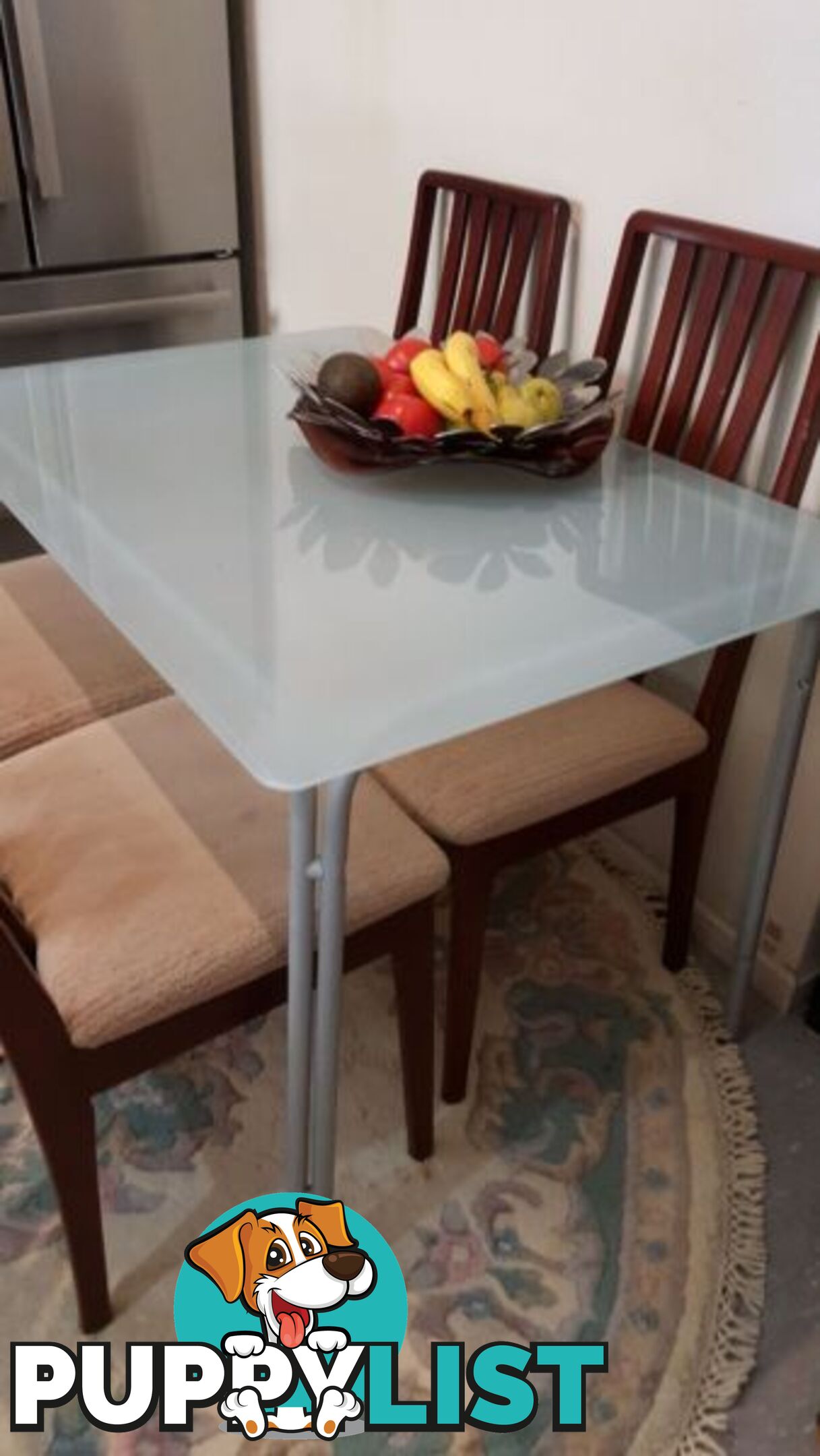 Glass Top Table