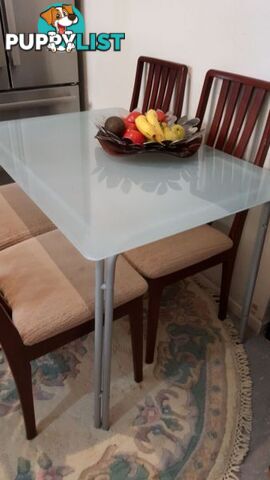 Glass Top Table