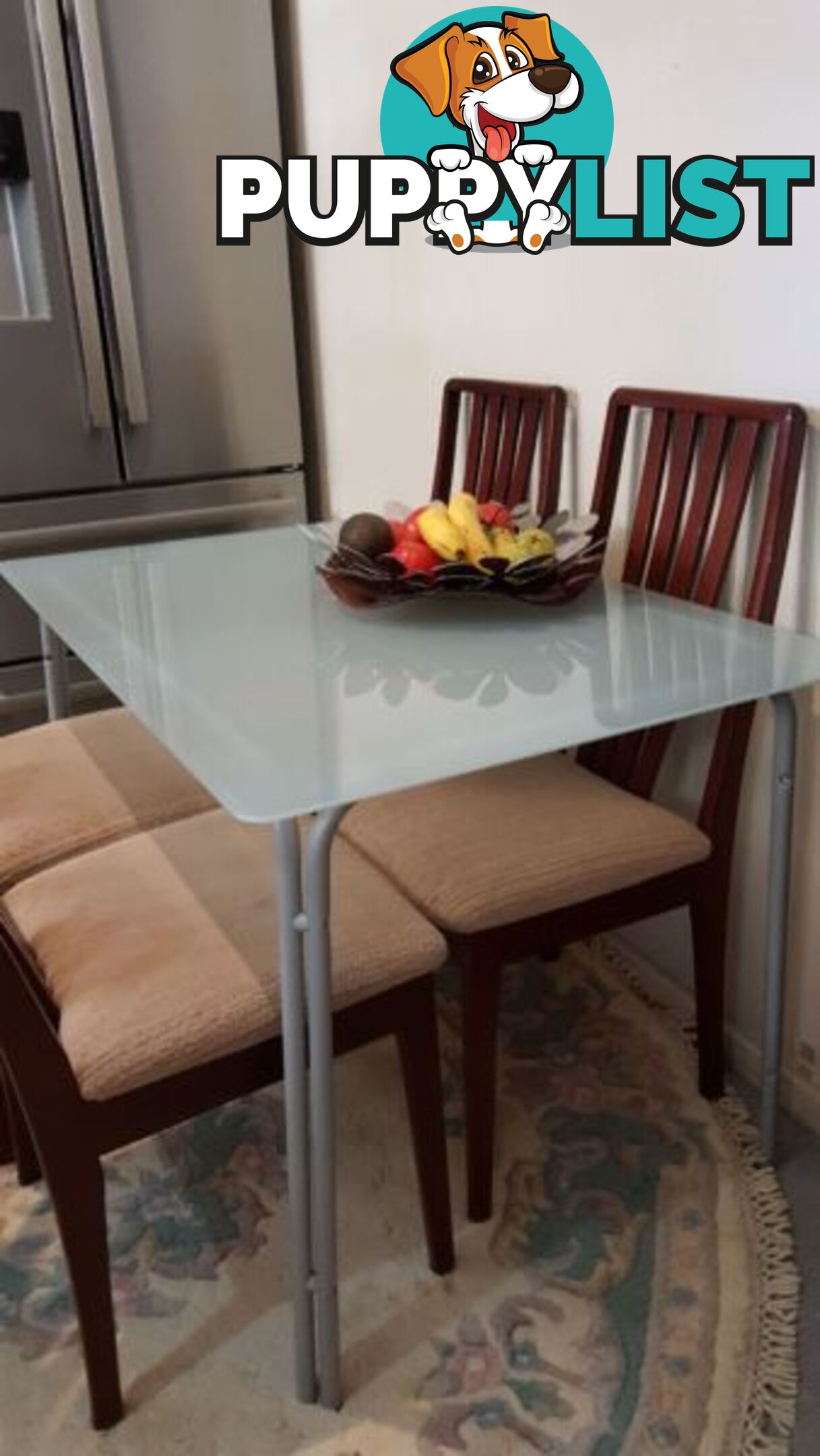 Glass Top Table