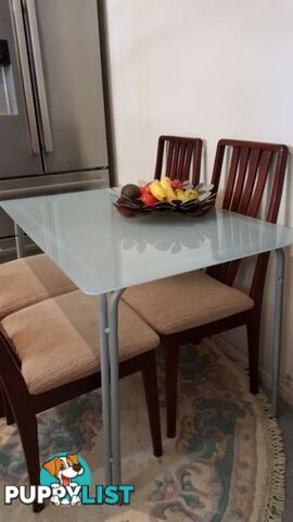 Glass Top Table