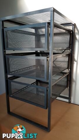 Metal 3 Tiers Drawer