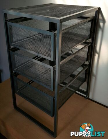 Metal 3 Tiers Drawer