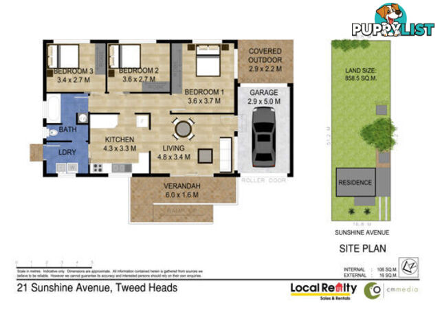 21 Sunshine Avenue TWEED HEADS SOUTH NSW 2486