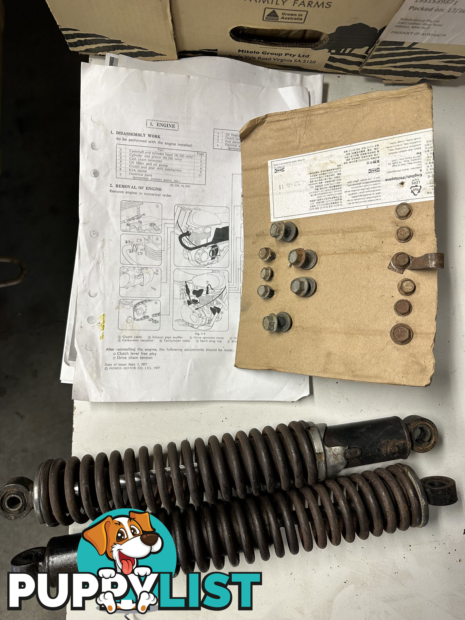 1972 Honda XL250