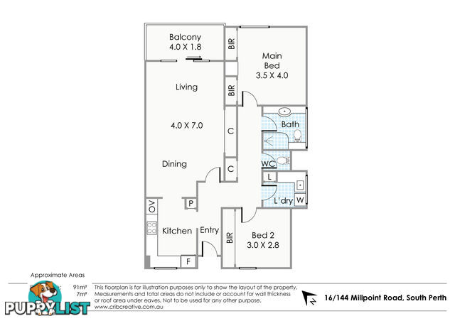 16/144 Mill Point Road SOUTH PERTH WA 6151