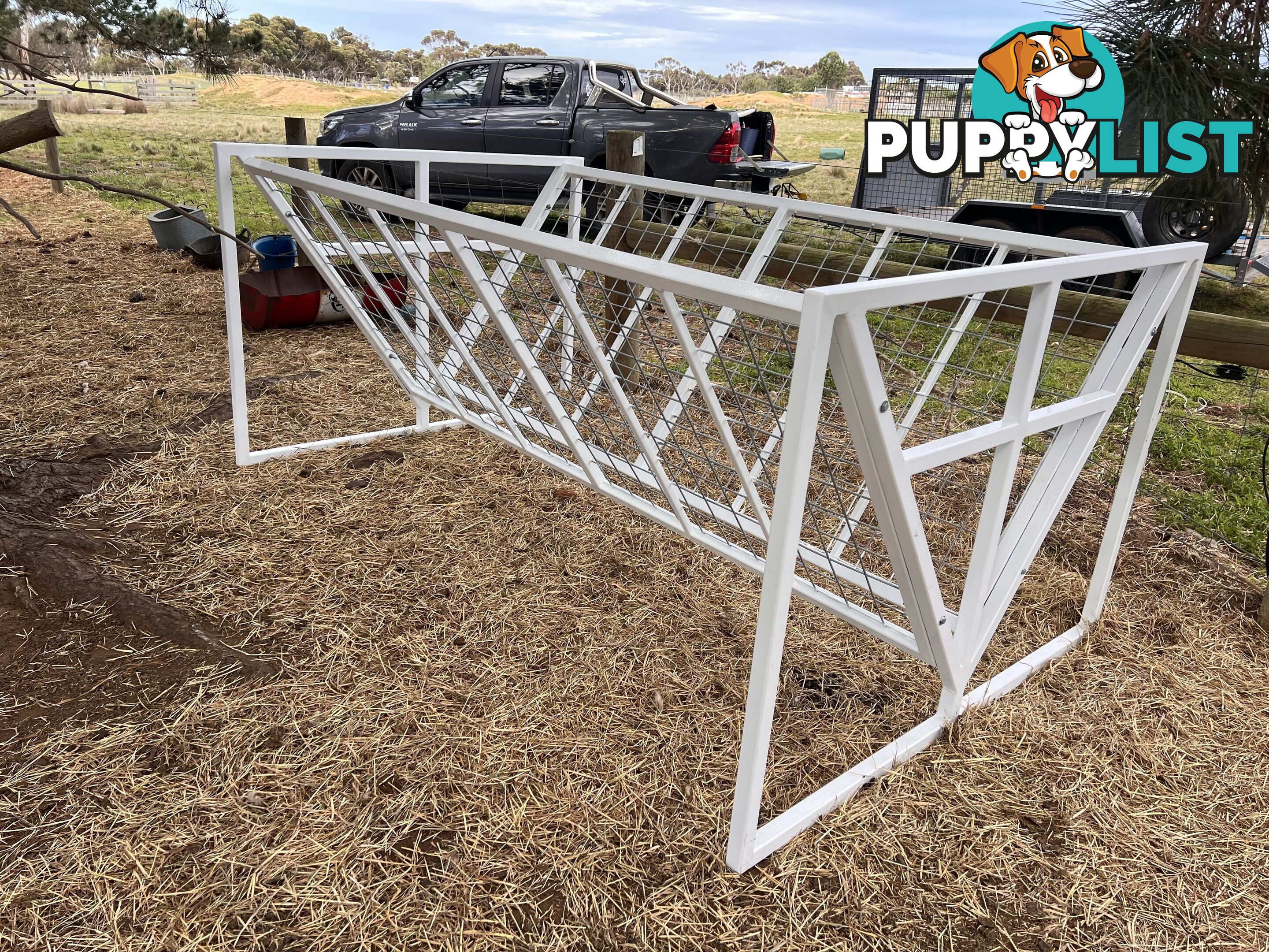 Cattle hay feeders