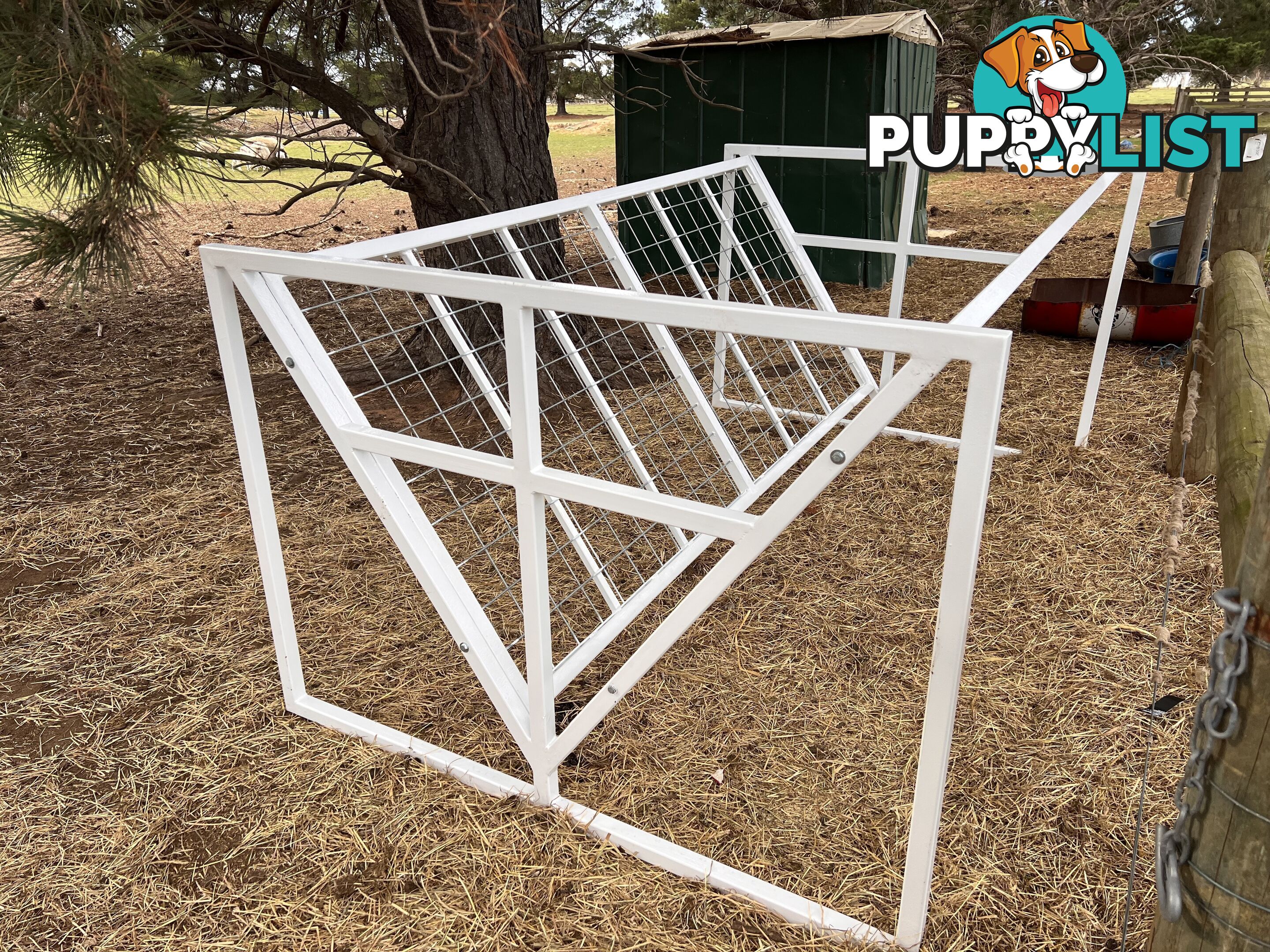 Cattle hay feeders