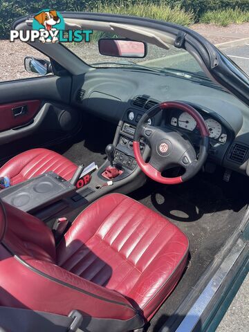 2000 MG F Convertible Manual