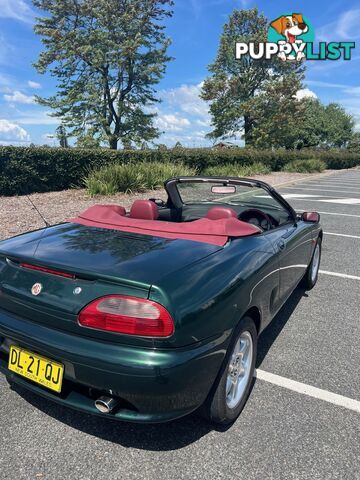 2000 MG F Convertible Manual