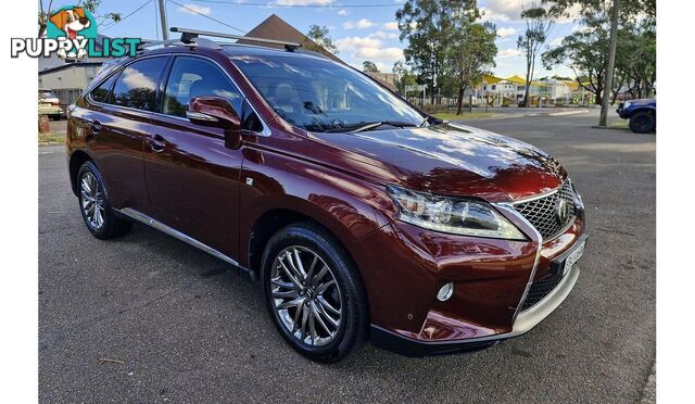 2013 LEXUS RX RX350 F SPORT GGL15R SUV