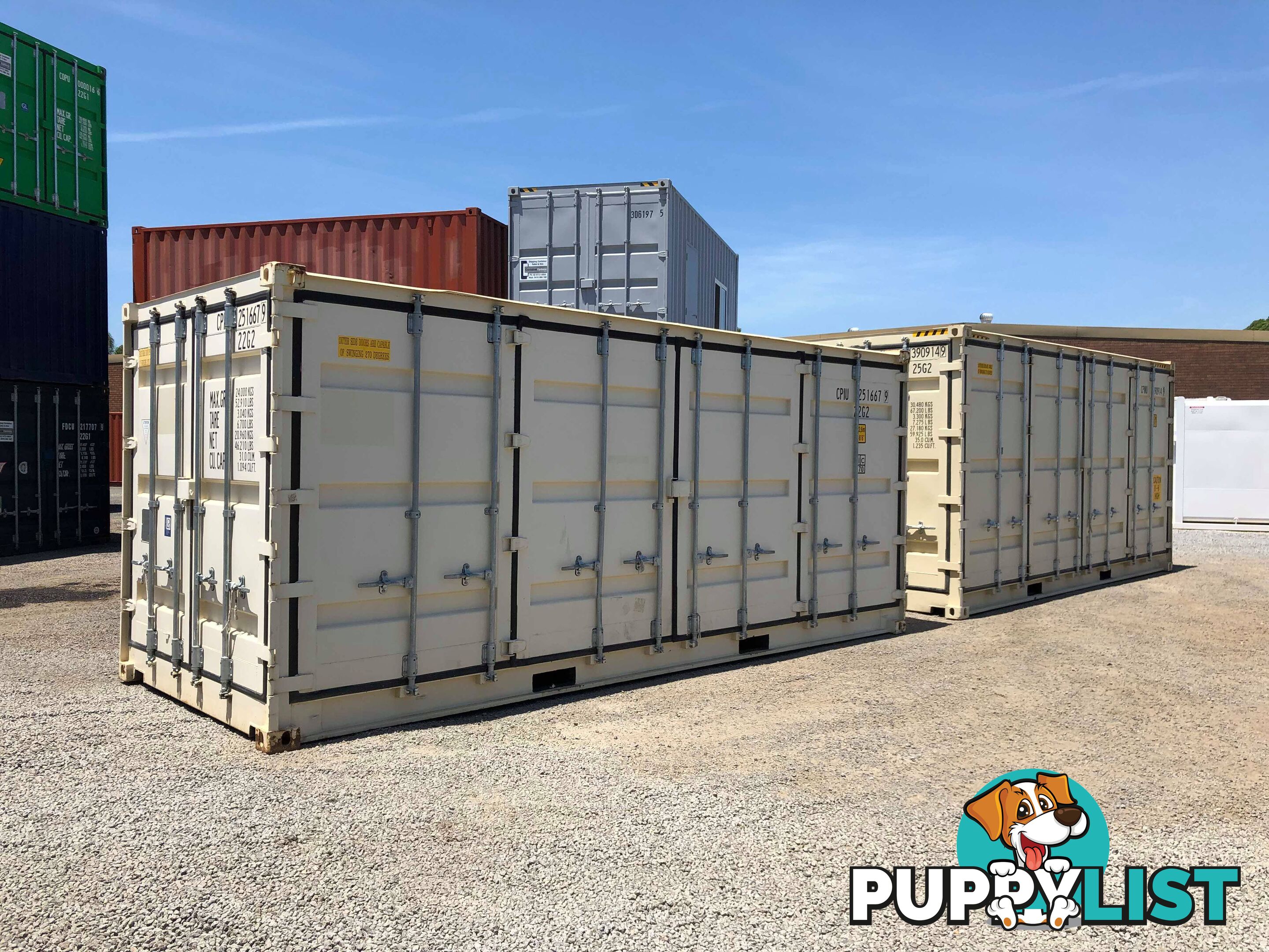 20ft Highcube SIDE OPENING Containers - SYDNEY