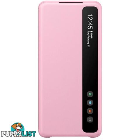 Samsung Galaxy S20+ Clear View Cover - Pink - Samsung - EF-ZG985CPEGWW - 8806090226038