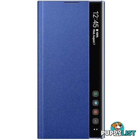 Samsung Galaxy Note 10+ Clear View Cover - Blue - Samsung - EF-ZN975CLEGWW - 8806090029509