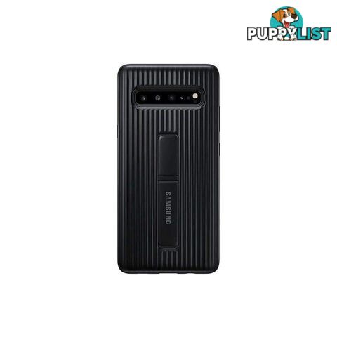 Samsung Galaxy S10 5G Protective Standing Cover - Black - Samsung - EF-RG977CBEGWW - 8801643814168