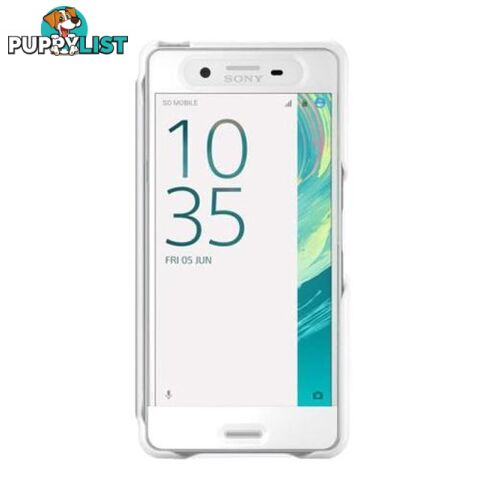 Sony Xperia X Performance SCR56 Style Cover Touch - White - Sony - 1301-7695.3 - 7311271554448