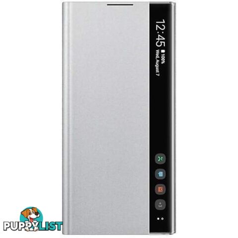 Samsung Galaxy Note 10+ Clear View Cover - Silver - Samsung - EF-ZN975CSEGWW - 8806090029493