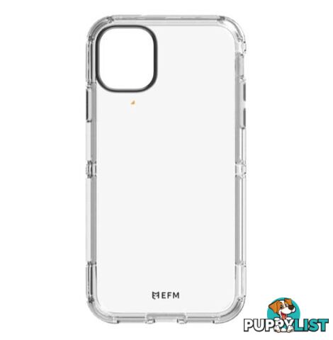 EFM Cayman D3O Crystalex Case Armour suits iPhone 11 Pro - Crystal Clear - Efm - EFCCAAE170CLE - 9319655070377