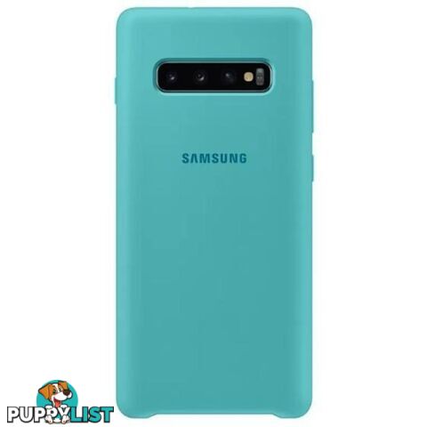 Samsung Silicone Cover suits Galaxy S10+ (6.4") - Green - Samsung - EF-PG975TGEGWW - 8801643640248