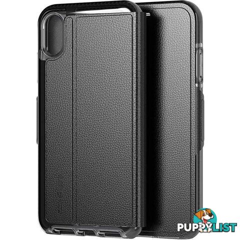 Tech21 Evo Wallet Case for iPhone XS Max - Black - Tech21 - T21-6142 - 5056234705797