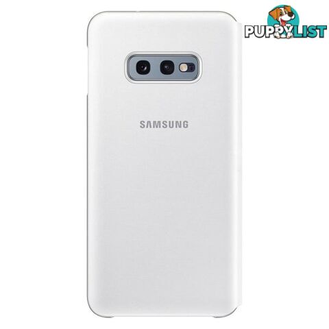 Samsung LED View Cover suits Galaxy S10e (5.8") - White - Samsung - EF-NG970PWEGWW - 8801643665494