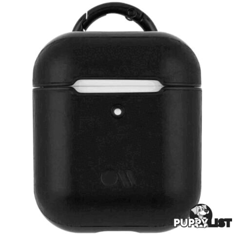 Case-Mate Leather Air Pods Hook Ups Case and Neck Strap - Black - Case-Mate - CM039242 - 846127185356