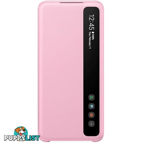 Samsung Galaxy S20 Clear View Cover - Pink - Samsung - EF-ZG980CPEGWW - 8806090226236