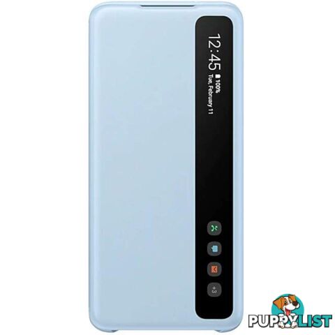 Samsung Galaxy S20 Clear View Cover - Blue - Samsung - EF-ZG980CLEGWW - 8806090226243