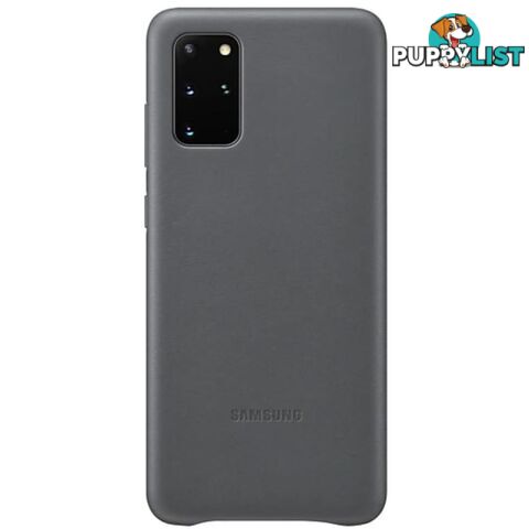 Samsung Galaxy S20+ Leather Cover - Grey - Samsung - EF-VG985LJEGWW - 8806090283932