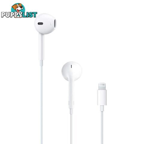 Apple EarPods with Lightning Connector for Iphone 7 , 7 Plus - White New - Apple - MMTN2ZM/A - 190198001733