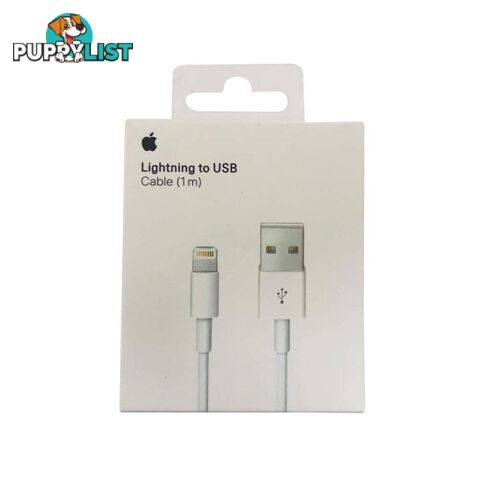 Apple Lightning to USB 1m Cable - White - Retail pack - Apple - MD818ZM/A - 190199534841