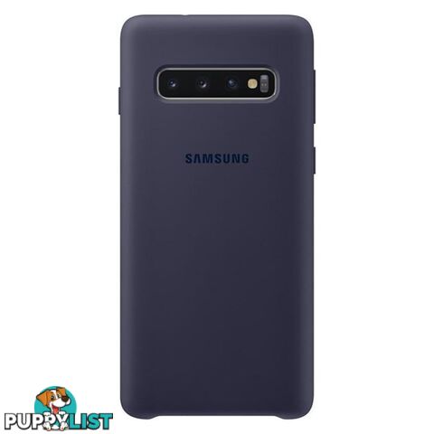 Samsung Silicone Cover suits Galaxy S10 (6.1") - Navy - Samsung - EF-PG973TNEGWW - 8801643640132