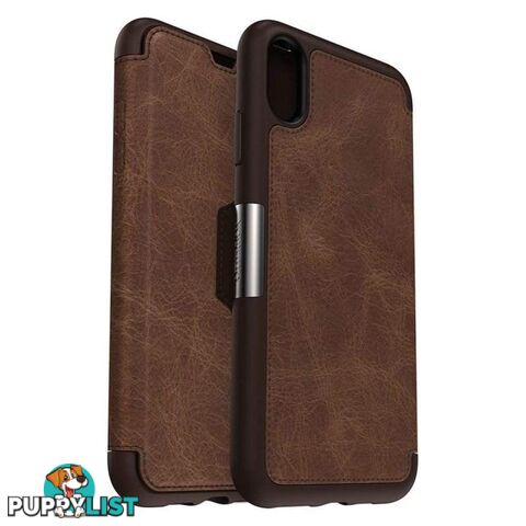 Otterbox Strada Case suits iPhone Xs Max (6.5) - Espresso - OtterBox - 77-60127 - 660543473961