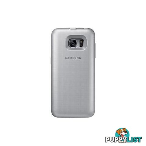 Samsung Galaxy S7 Edge Wireless Fitted Battery Pack Cover - Silver New - Griffin - EP-TG935BSEGWW - 8806088247571