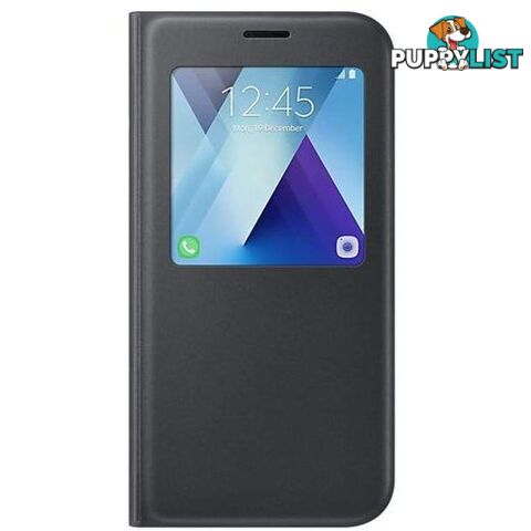 Samsung Galaxy A7 S-View Standing Cover - Black - Samsung - EF-CA720PBEGWW - 8806088628622