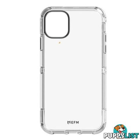 EFM Cayman D3O Crystalex Case Armour suits iPhone 11 Pro Max - Crystal Clear - Efm - EFCCAAE172CLE - 9319655070407