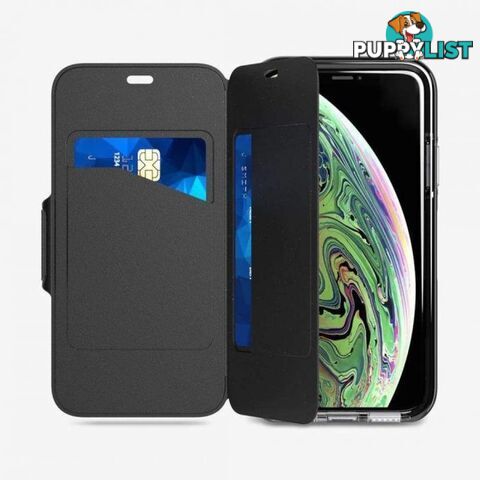 Tech21 Evo Wallet Case for iPhone X/XS - Black - Tech21 - T21-6174 - 5056234706817