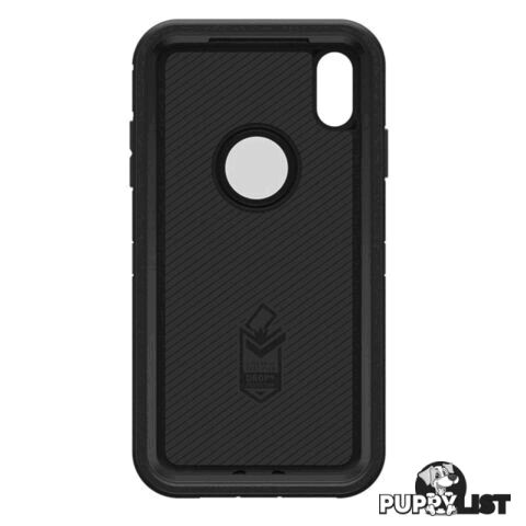 Otterbox Defender Case suits iPhone Xs Max (6.5) - Black - OtterBox - 77-59971 - 660543472551