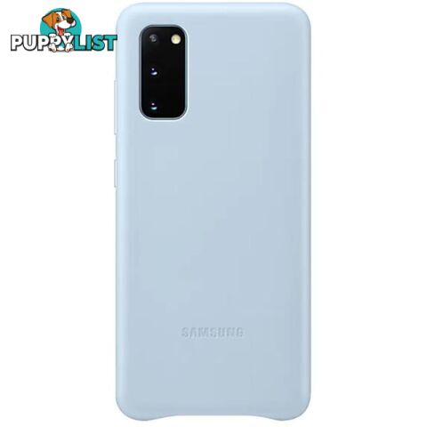 Samsung Galaxy S20 Leather Cover - Blue - Samsung - EF-VG980LLEGWW - 8806090227479